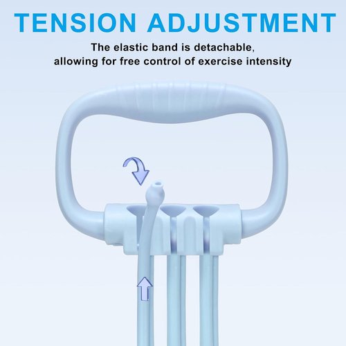 Figure 8 Resistance Band - Adjustable 15-90LBS for Women | Ideal for Arm & Back Exercises