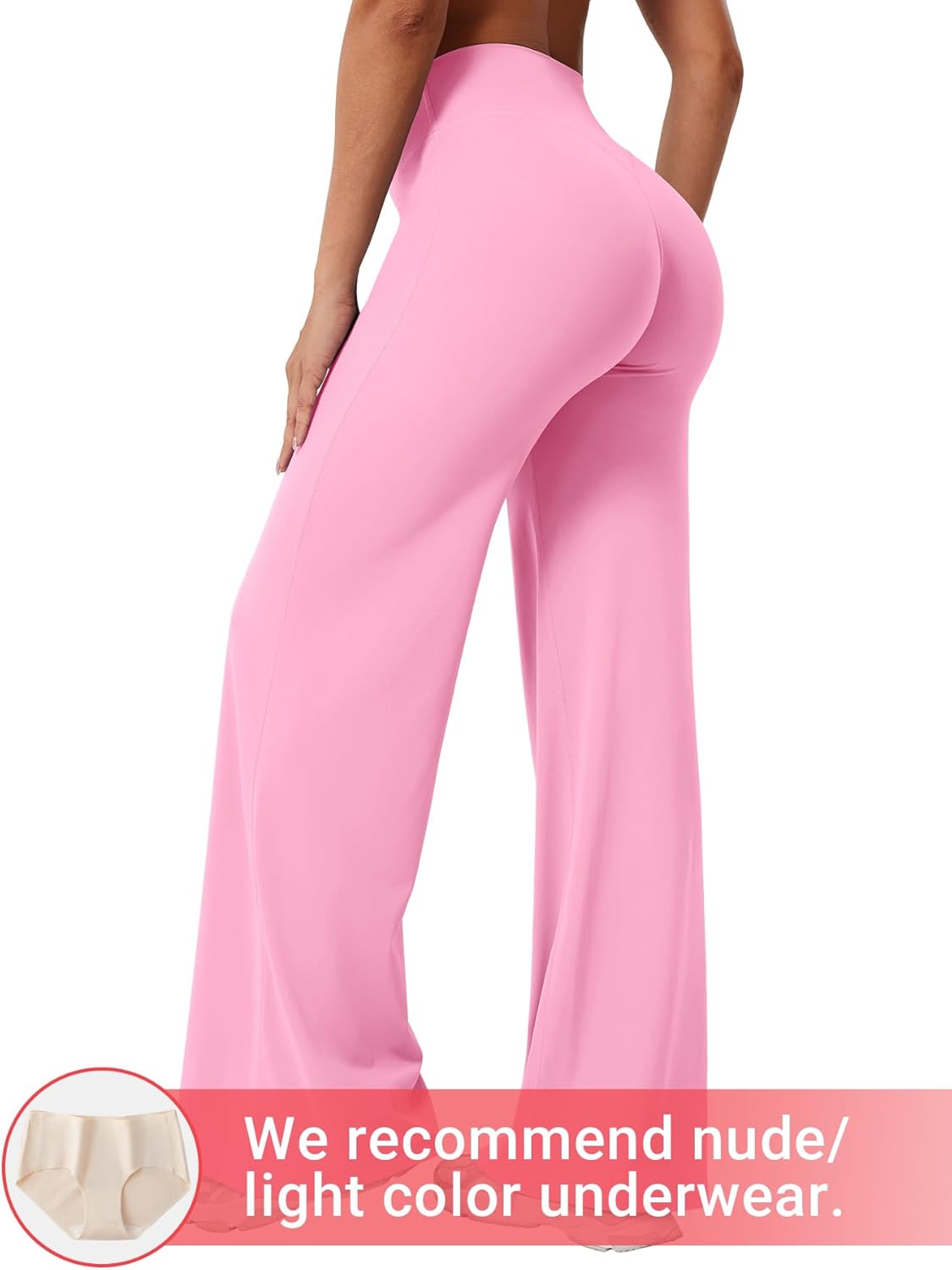 YEOREO High Waist Workout Leggings - No Front Seam, Buttery Soft Yoga Pants | 29" - 35" Sizes