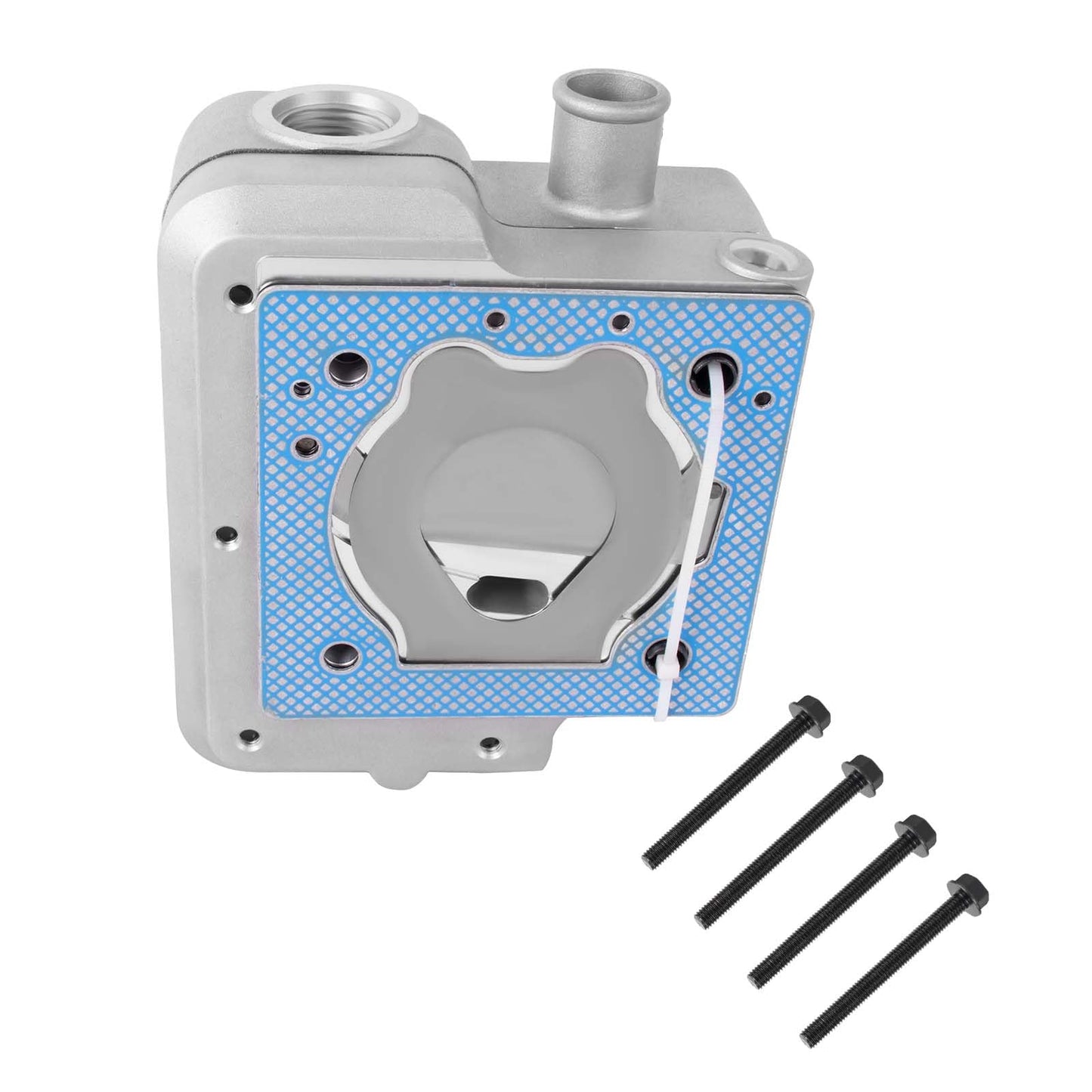 Merautop SJ Air Brake Compressor Cylinder Head 9111539202 4936226 Compatible with Cummins ISX 6CT ISCE QSC ISLE Replaces 3969124 9111539212