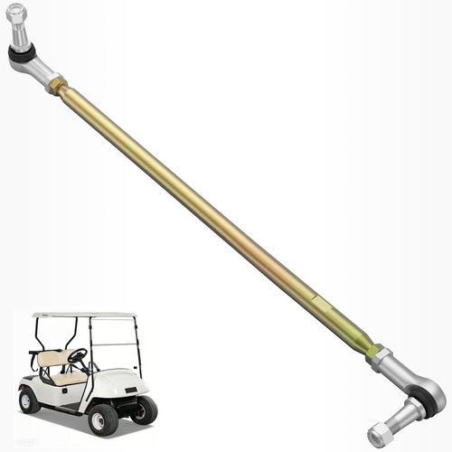 DRIVE UP Golf Cart Tie Rod Assembly Fits for EZGO TXT 2001-Up Gas and Electric Golf Carts, EZGO TXT Tie Rod and Tie Rod Ends Durable Aluminum Alloy, OEM 70876-G02 70902-G01 70902-G02