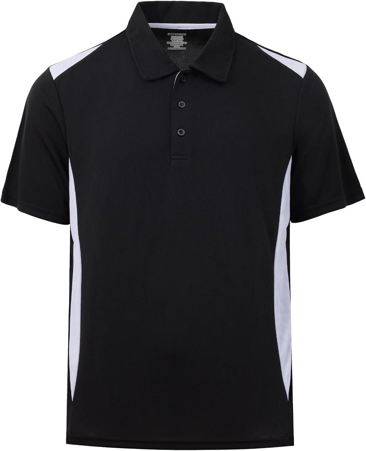 MOHEEN Men's Golf Polo Shirts - Moisture-Wicking, Sun Protection | Sizes M-7XL