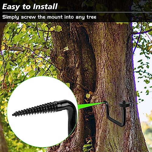 Trail Camera Mounts 3-Pack - Secure Tree Bracket for Hunting & Wildlife