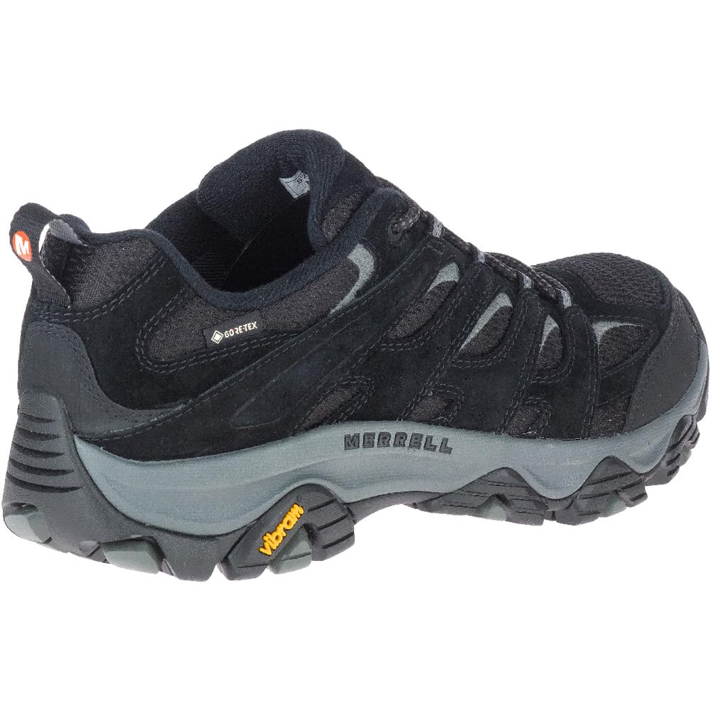Merrell Men's Moab 3 GTX Hiking Shoes, Grey Black, 11.5