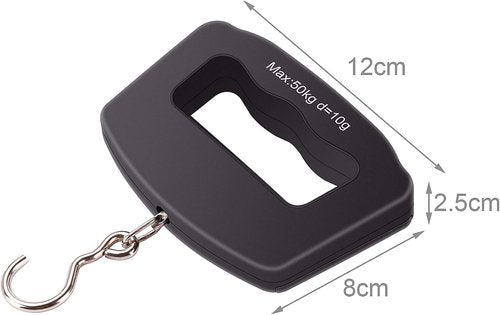 Kinstecks Digital Fishing Scale - 110lb/50kg Capacity with Backlit LCD | Portable Hanging Scale for Fishing & Hunting