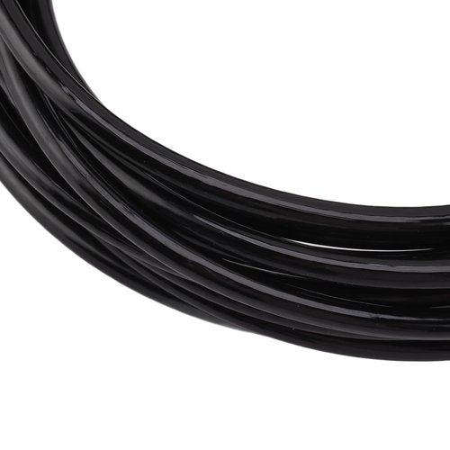 Heavy Duty Fitness Pulley System Cable Adjustable Steel Wire Rope Gym Home Exercise Black (4m / 13.1ft)