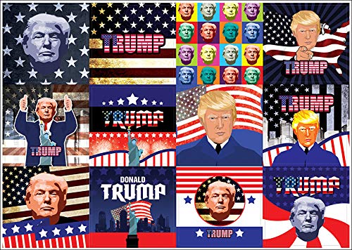 Presidential Collector Stickers - 5-Sheet Bulk Pack with 60 Stickers