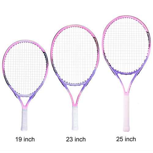 Senston 25 inch Tennis Racket for Kids Children Boys Girls Tennis Racquets Pink Color