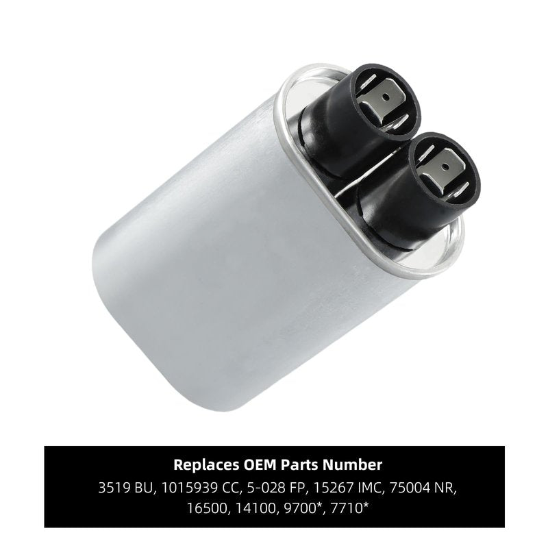 Roykaw Golf Cart 4?F Capacitor, 4 MFD/660 VAC Lester Capacitor Replacement Compatible with EZGO Power Wise II and Lester Models, Universal for 24V/36V/42V/48V Chargers, OEM# 1015939