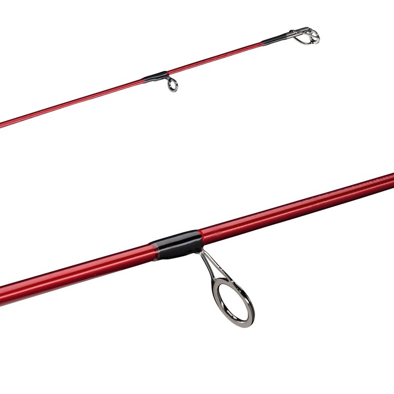 Ugly Stik 7' Carbon Walleye Spinning Rod, 2 Piece Fishing Rod, Medium Rod Power, 6-12 lb Line Rating, Lure Rating 1/8-3/4 oz
