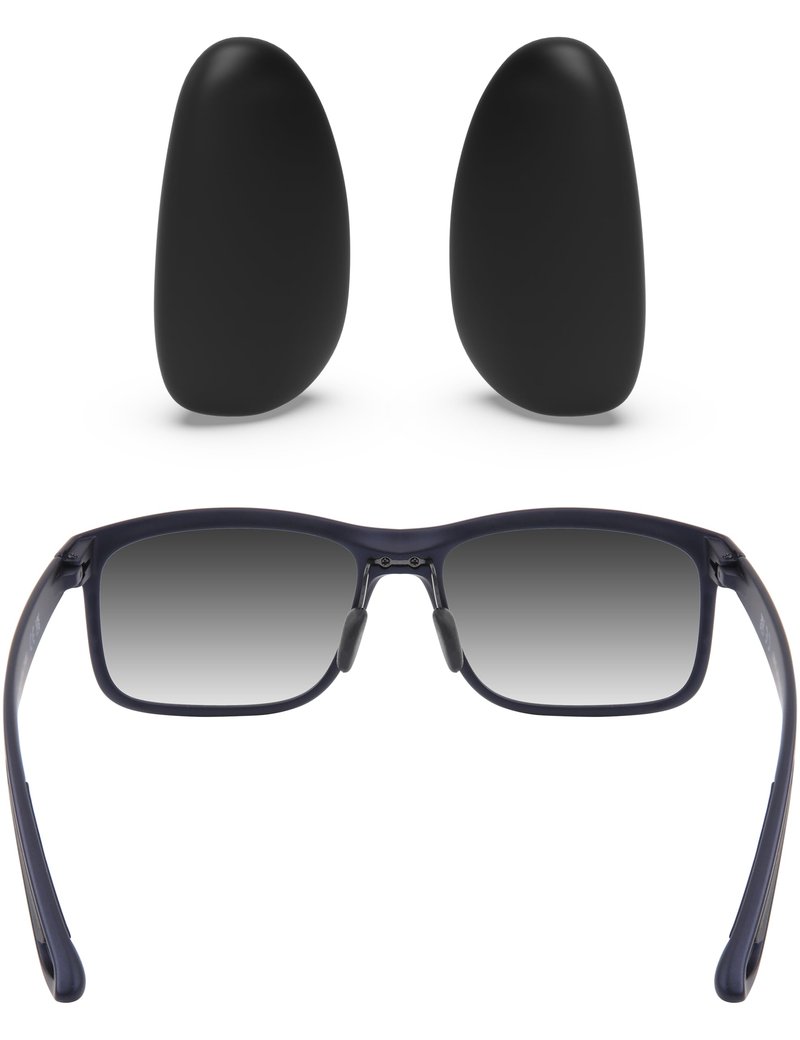 ToughAsNails Black Replacement Nose Pads Pieces for Maui Jim Guardrails MJ327 58mm Sunglasses