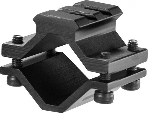 Barska Single Barrel Mount with 1.2 Inch Picatinny Weaver Rail 2 Section Aluminum Scope and Sight Mount for 0.51 to 0.78 Inch Barrels