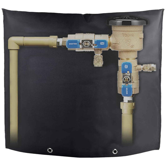 30×26 Inch Backflow Preventer Insulation Cover - Sprinkler Covers for Outside - Winter Water Well Pump Covers Sprinkler Valve Cover Insulated - Protects from Severe Snow and Intense Sun