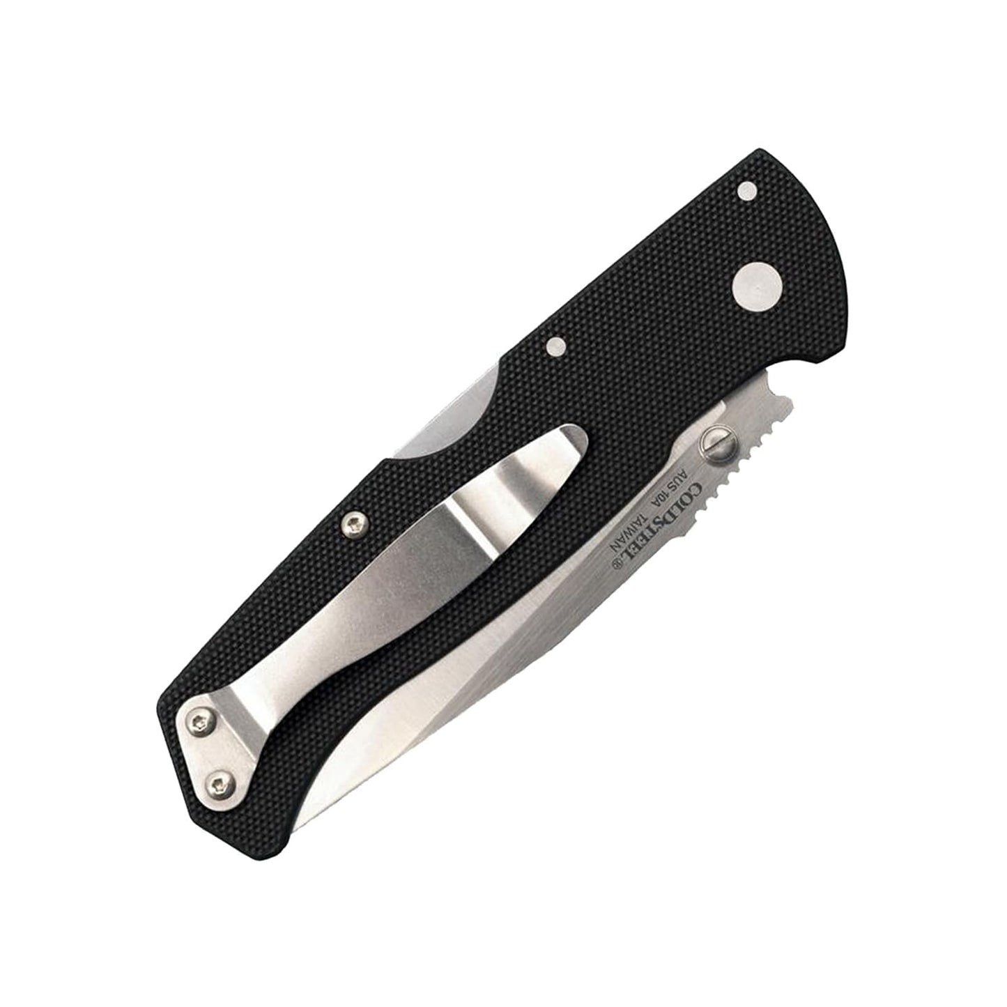 Cold Steel Air Lite 3.5" AUS10A Tanto Point Blade 4.5" G-10 Handle Everyday Carry Compact Pocket Folding Knife, Boxed