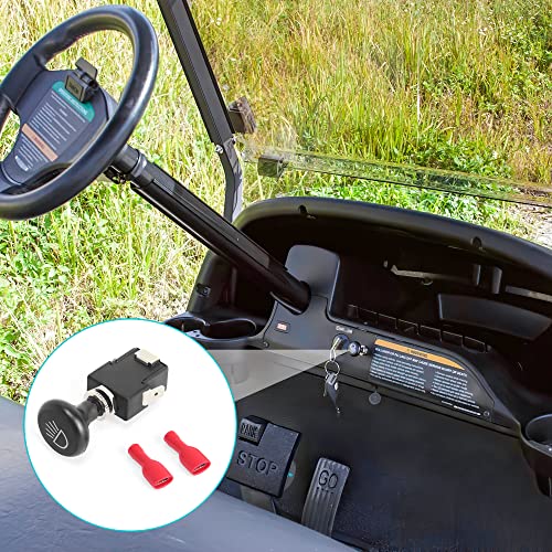 12V Push Pull Headlight Switch for Golf Carts & UTVs