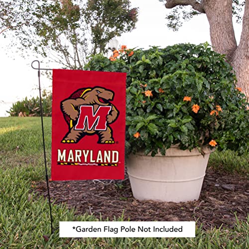 Maryland University Flag - Double-Sided Garden Flag for Outdoor Display