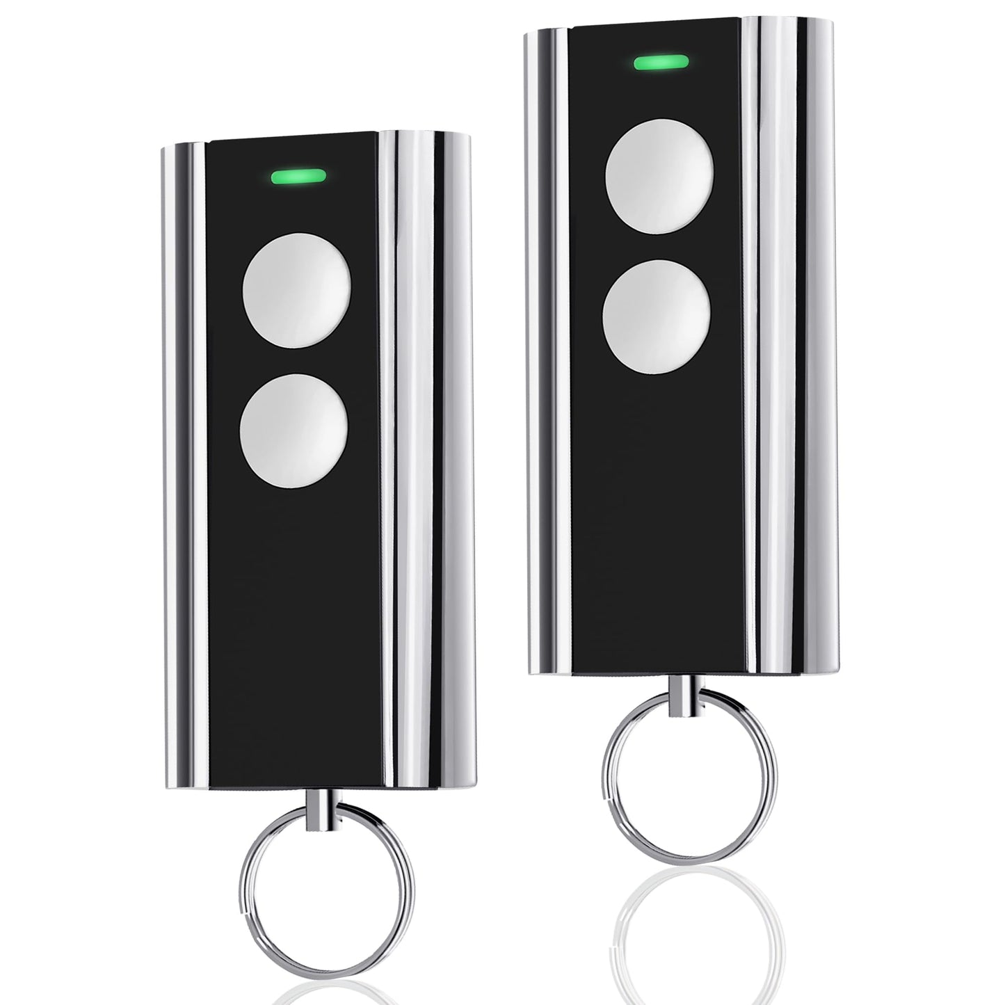 2 Garage Door Opener Remote, for LiftMaster Chamberlain Craftsman Garage Door Opener Remote 371LM 373L 971LM 973LM 893LM 893Max 891LM, Purple Red Orange Green Yellow Learn Button Garage Door Remote