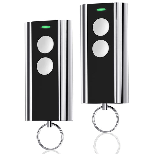 2 Garage Door Opener Remote, for LiftMaster Chamberlain Craftsman Garage Door Opener Remote 371LM 373L 971LM 973LM 893LM 893Max 891LM, Purple Red Orange Green Yellow Learn Button Garage Door Remote