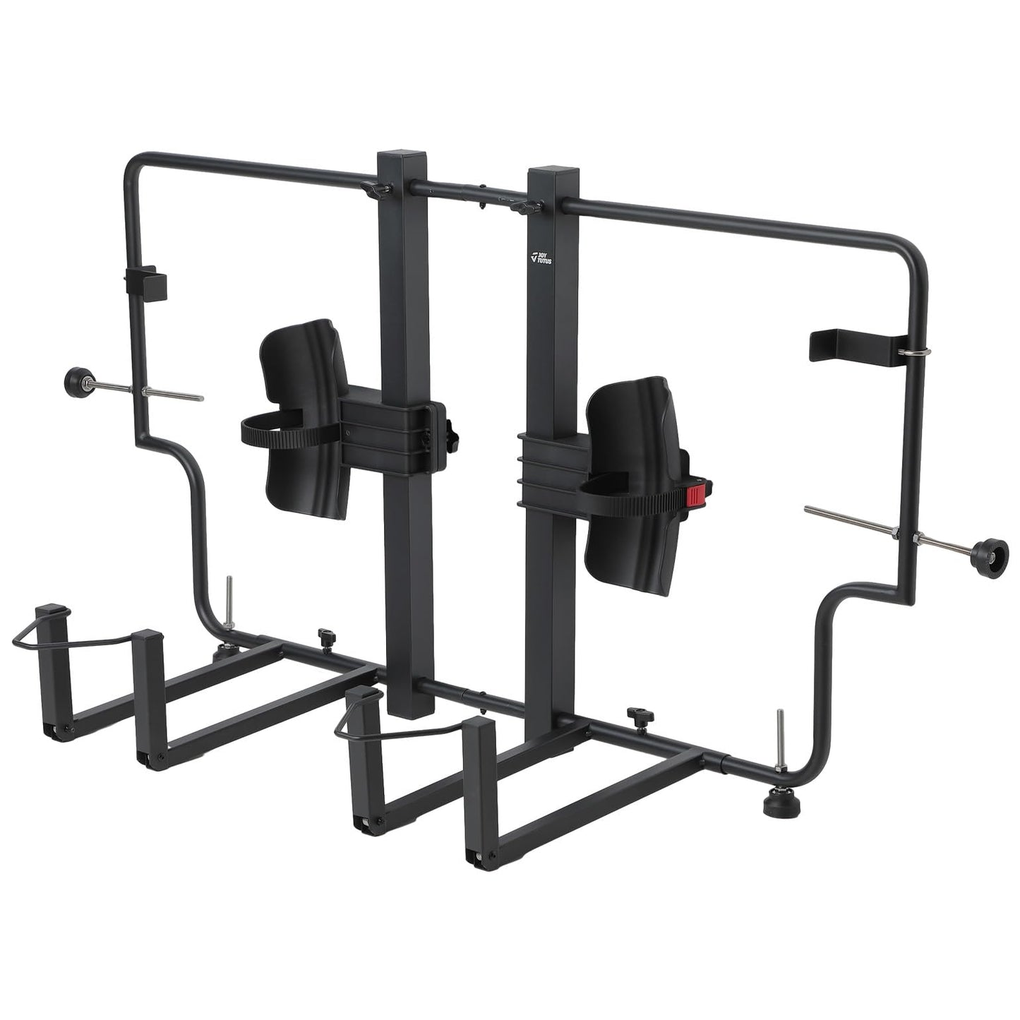 JOYTUTUS Truck Bed Bike Rack for Mid Size Pickup, Heavy Duty Bicycle Mount Carrier, Anti-Wobble Truck Bed Rack, No Tire Removal Required, Fits Truck Beds 49.43" – 65.18" Wide