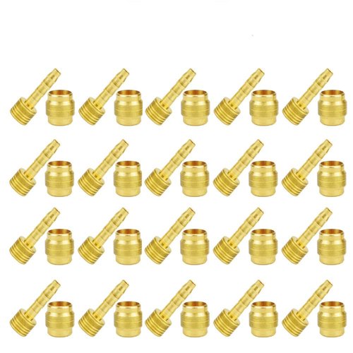CYCEARTH Bicycle Brake Olive and Brass Connecting Insert Kit for Magura Bike Hydraulic Disc Brake Oil Hose (MAGURA (20pcs))