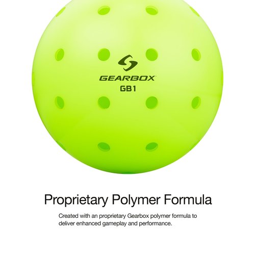 Gearbox GB1 Pickleball Balls (12-Pack)