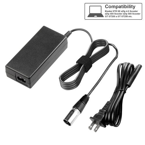 29V 2A for 24V 2A Scooter Battery Charger for Golden Buzzaround Lite, Jazzy Power Chair,Pride Hoveround Mobility,Schwinn S300 S350 S400 S500 S650,Ezip 400 500 650 750 900 Mountain Trailz,Shoprider