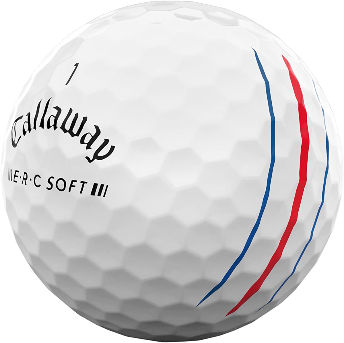 Callaway Golf ERC Soft Golf Balls - Enhanced Distance & Control | 12-Pack White