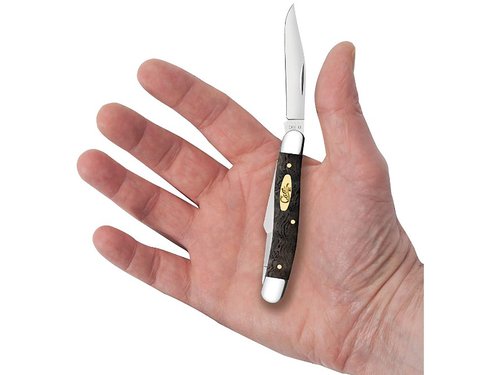 Case Cutlery CA14001: Stockman Black Curly Oak