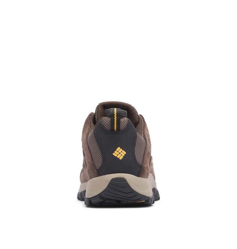 Columbia Mens Crestwood Waterproof, Mud/Squash, 9