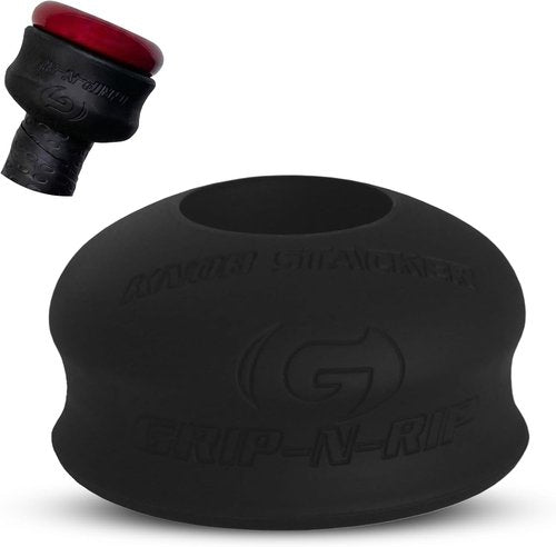 Grip-N-Rip Knob Stacker Choke-Up Ring | Custom Fit for Baseball/Softball Bats - Reduces Bat Sting