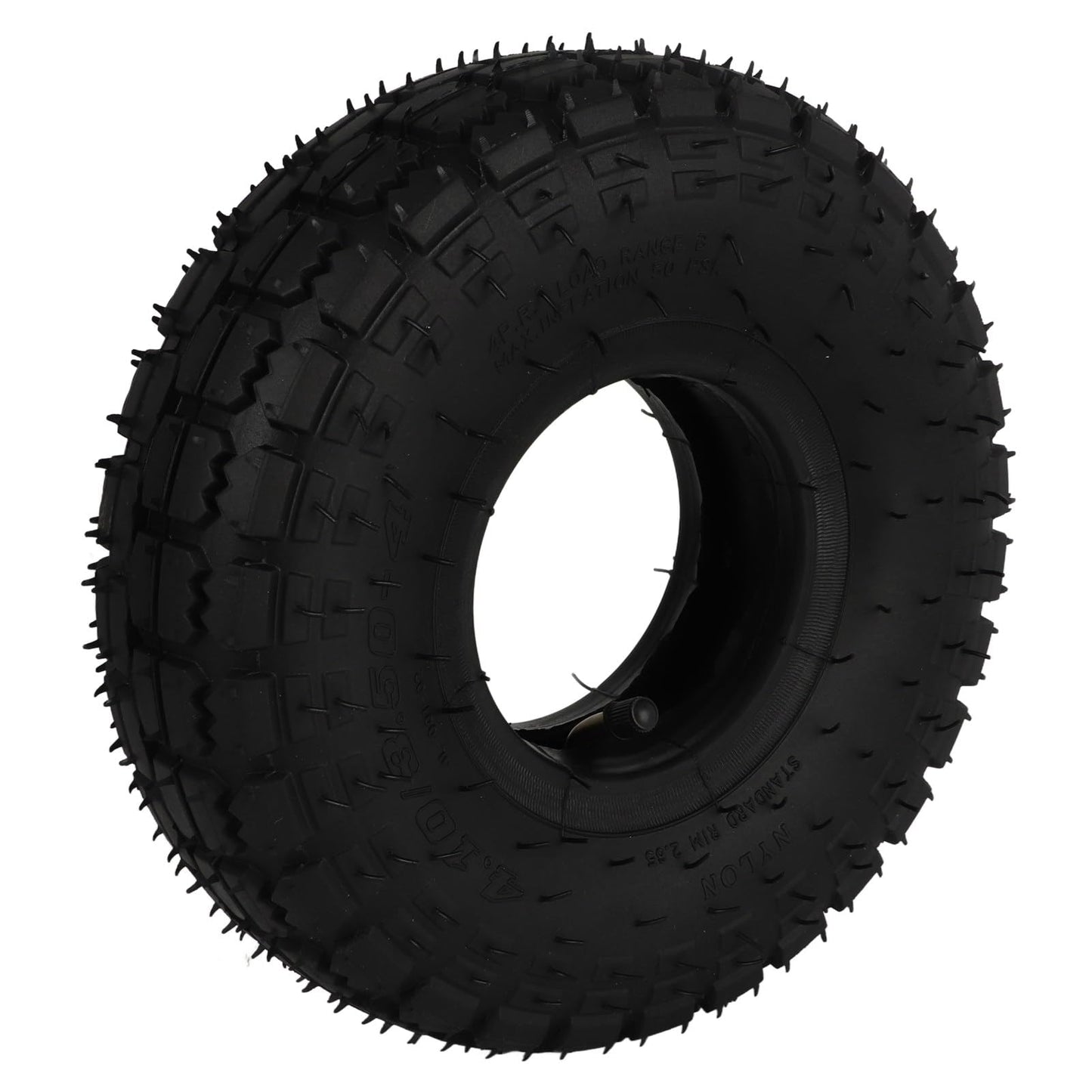 Scooter Tire Set, 4.10 3.50 4 Replacement Tires Electric Scooter Rubber Crush Elastic for Electric Scooter