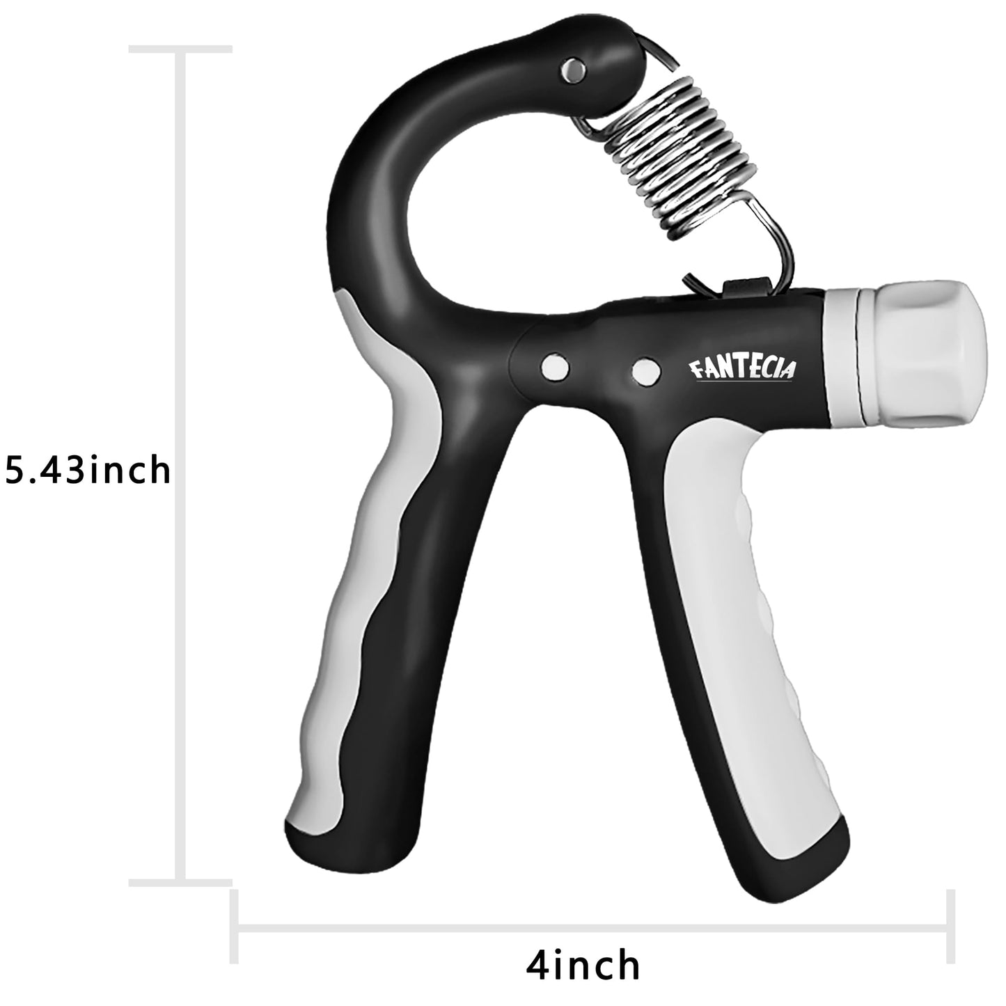 FANTECIA Hand Grip Strengthener for Kids and Youth, Adjustable Resistance Hand Gripper 11-45Lbs (2 Pack), Hand Grips for Strength Training, Stress Relief Grip