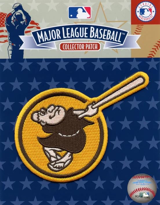 San Diego Padres Swinging Friar Jersey Sleeve Collectible Patch