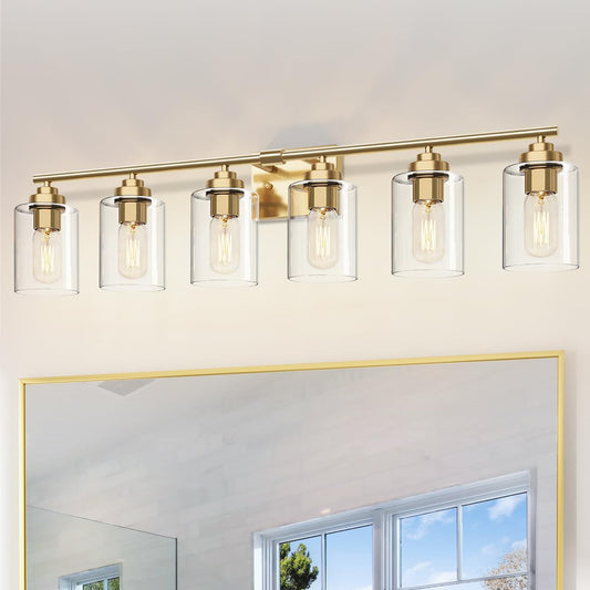 SKEJAO 6-Light Vanity light,Gold, SK106G