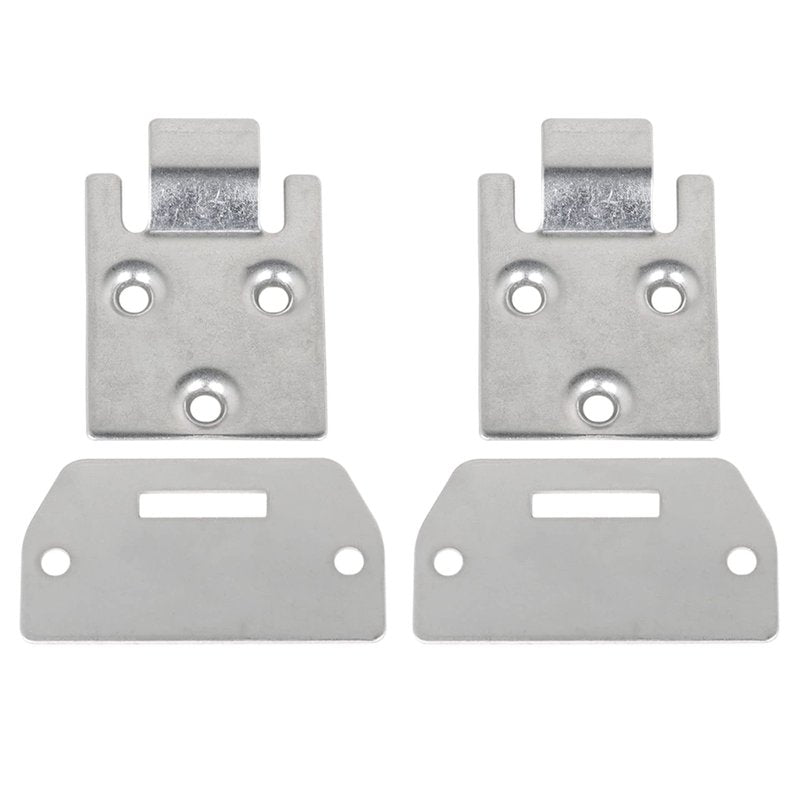 waltyotur 2 Set Golf Cart Seat Bottom Hinge and Plate 71610-G01 71609-G01 Replacement for EZGO Medalist TXT Models 1995-Up