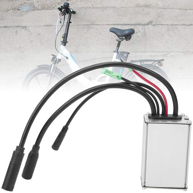 MUNEFE Ebike Controller, Brushless Motor Controller, Controller Brushless Waterproof Adapter for E Bike Electric Scooter 36V 48V Motor