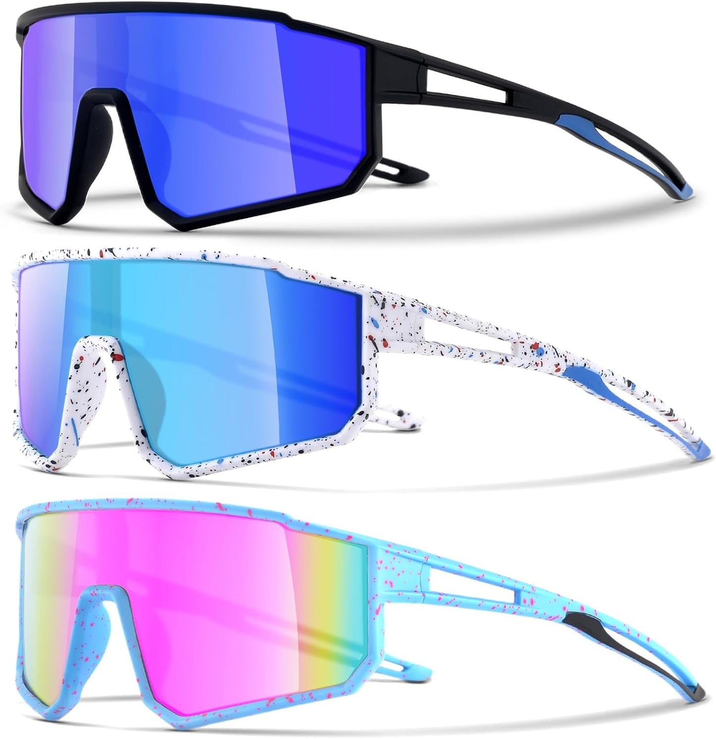 Skiennix Kids Sunglasses - UV400 Protection for Boys & Girls Ages 6-14 | Ideal for Baseball & Cycling