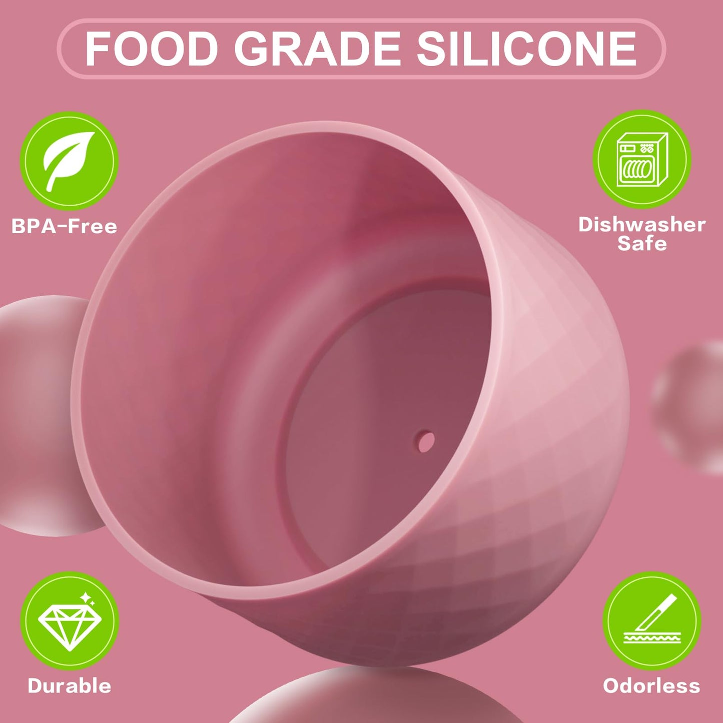 Silicone Boot for Owala Water Bottle 32 oz, Anti-Slip Protective Sleeve for FreeSip/Twist/Flip Stainless Steel Water Bottles Accessories