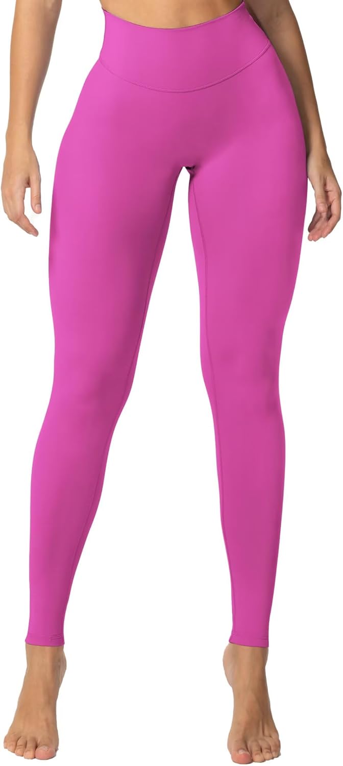 Sunzel Sunzfly Invisible Butt Scrunch Leggings - High Waisted Gym Yoga Pants with Tummy Control for Women