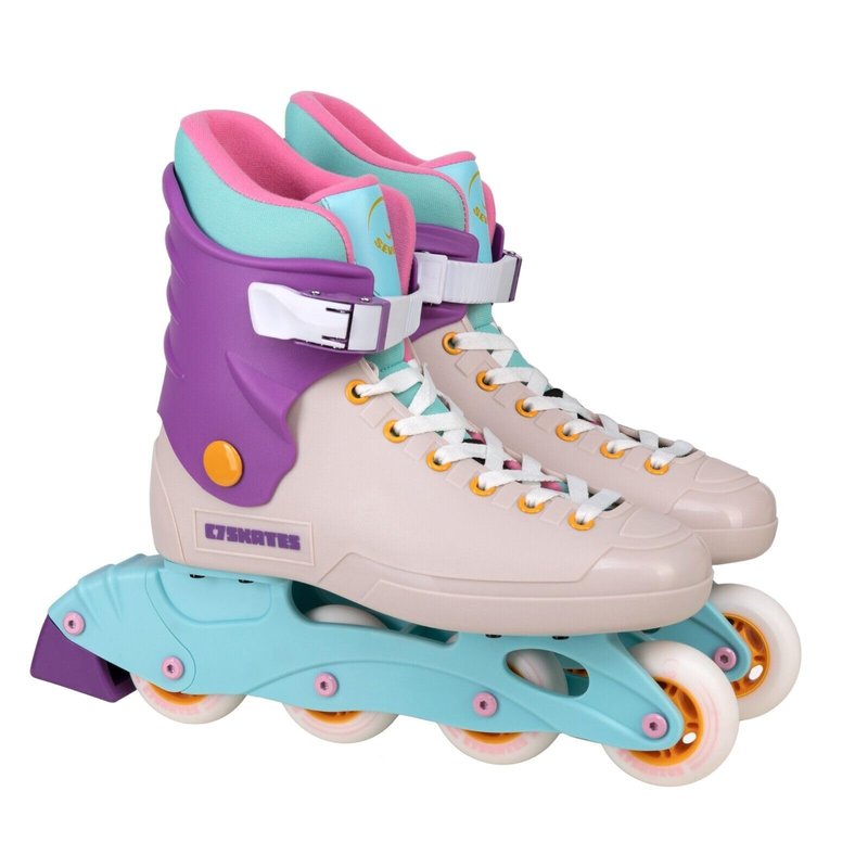 C SEVEN C7skates Nostalgic Adult Inline Skates for Women and Adult (Fusion, Women's 8 / Men's 7)