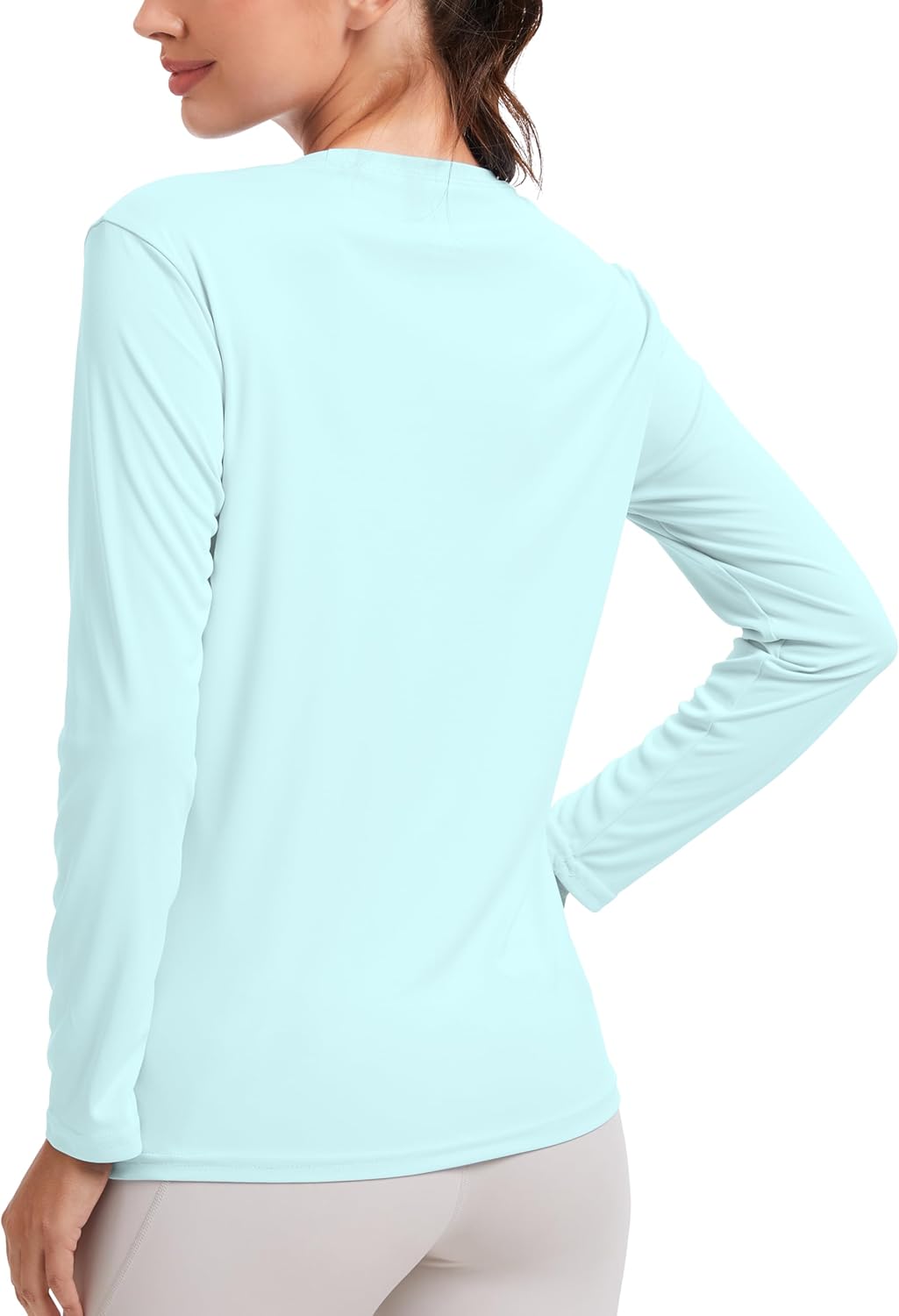 Skiennix 2 Pack Rash Guard for Women - UPF 50+ UV Protection Long Sleeve Workout Tops | Lightweight Quick Dry