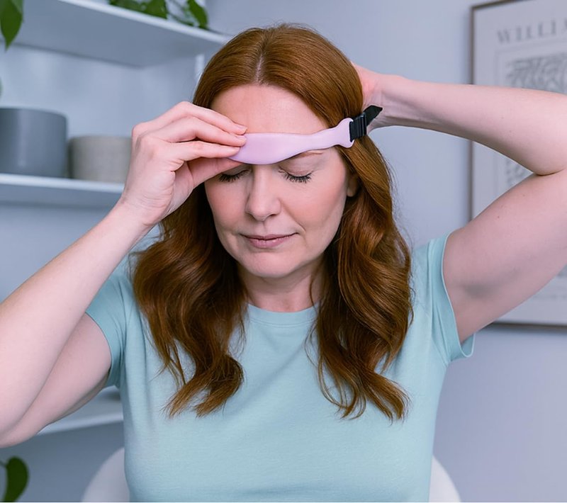 Headache Rescue Relief Band (Black Strap)
