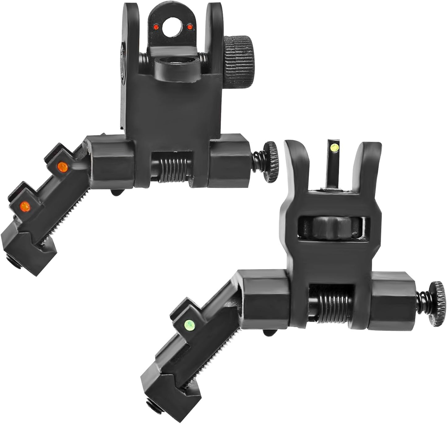 ZBULAR 45 Degree Offset Fiber Optic Sights - Enhanced Accuracy for Quick Target Acquisition