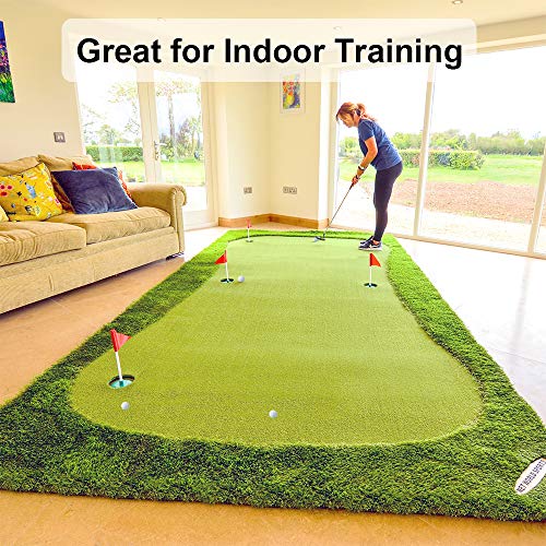 Plastic Golf Training Balls - 12 Pack for Indoor & Outdoor Practice