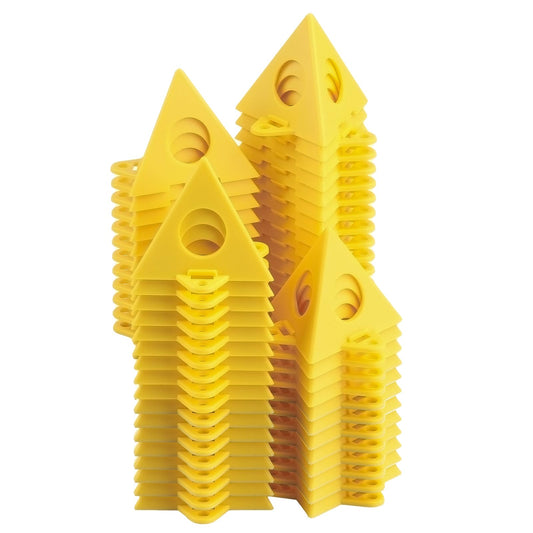 Painters Pyramids Stands, 50pcs Painters Pyramids, Painter's Painting Stands Pyramids, Mini Triangle Cone Paint Stands Tripods for Door Risers Support, Painter Elevated, Cabinet Pouring Accessories