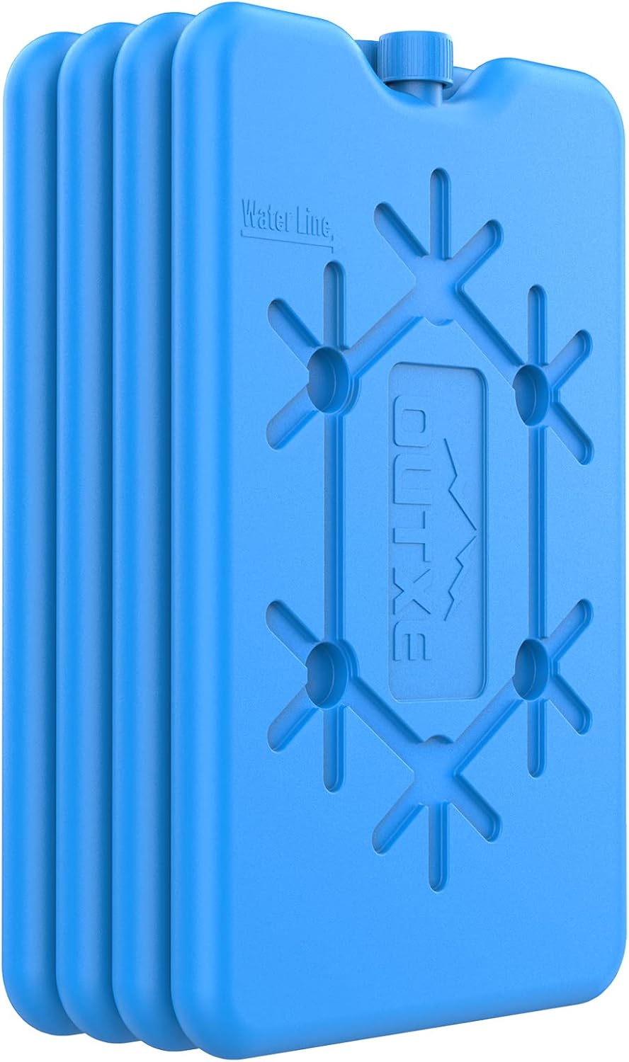 OUTXE Ice Packs - Reusable Ultra-Thin Freezer Packs for Lunch Boxes & Coolers | Keep Food Fresh