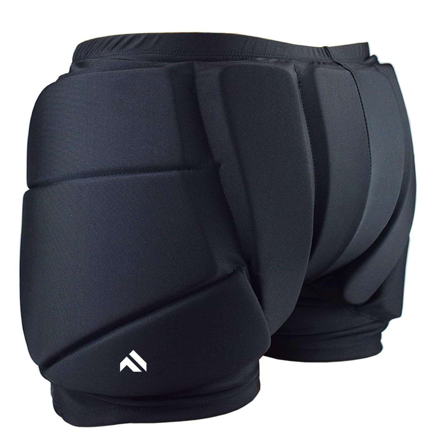 AUDIFU Kids Butt Pad Shorts for Skating Snowboarding Ski, Hip Protective Padded Shorts for Youth Child (Small)