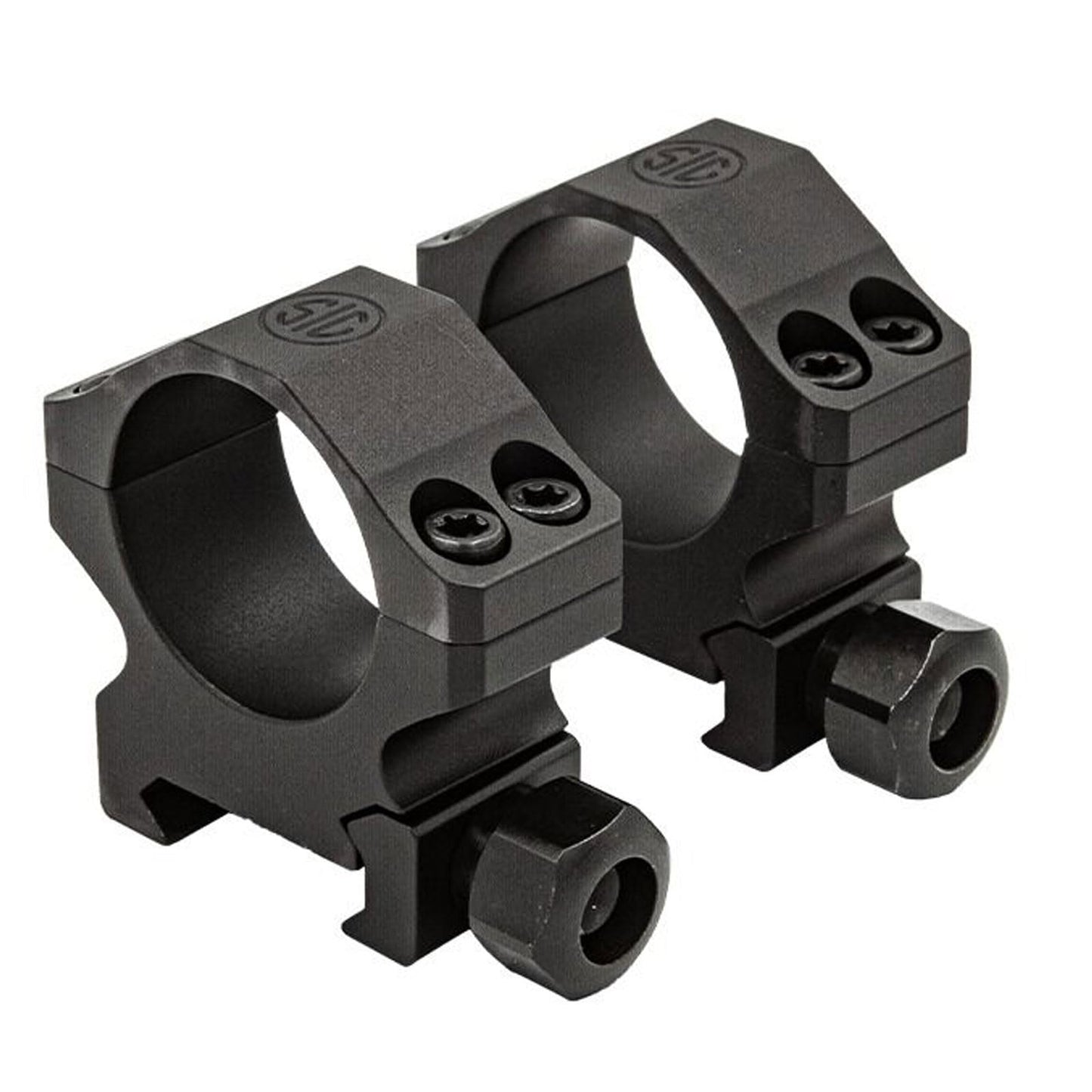 Sig Sauer Alpha1 35mm Tactical Hunting Shooting Durable Aluminum Powder Coated Mounting Scope Rings | Extra-High 1.53"
