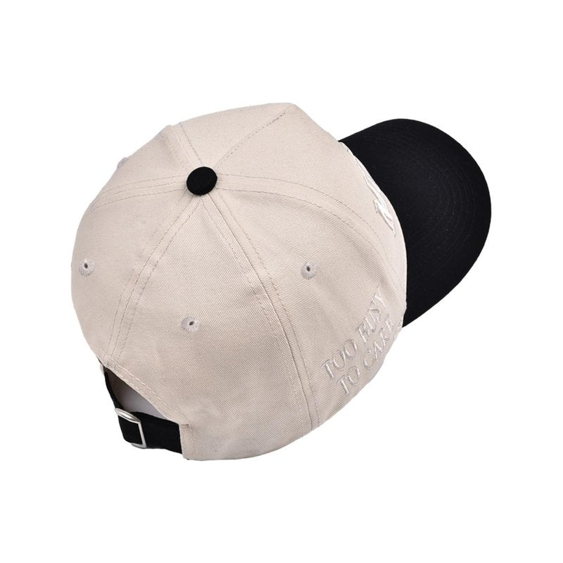 YiCoogius Mommin Trucker Hat for Women Men Vintage Embroidered Mom Baseball Cap Adjustable Canvas Vintage Hat for Casual Wear Beige
