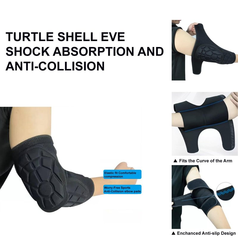 Qinyurj Elbow Guard Baseball Softball Protective Gear for Youth and Adult (Elbow pad, Youth & Adult)