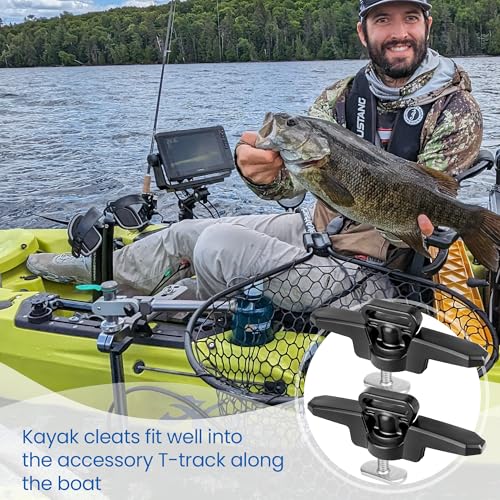 Kayak Track Mount Anchor Cleat Vertical Tie Downs